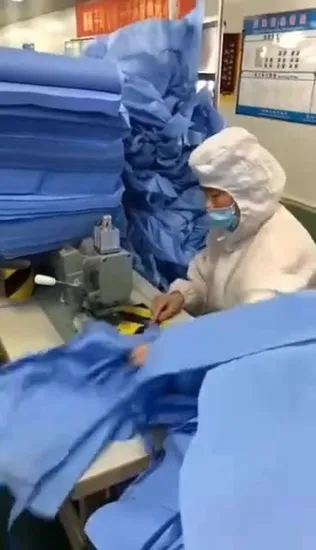 Isolation Gown Coverall Disposable Protective Clothing Safety Disposable Coverall