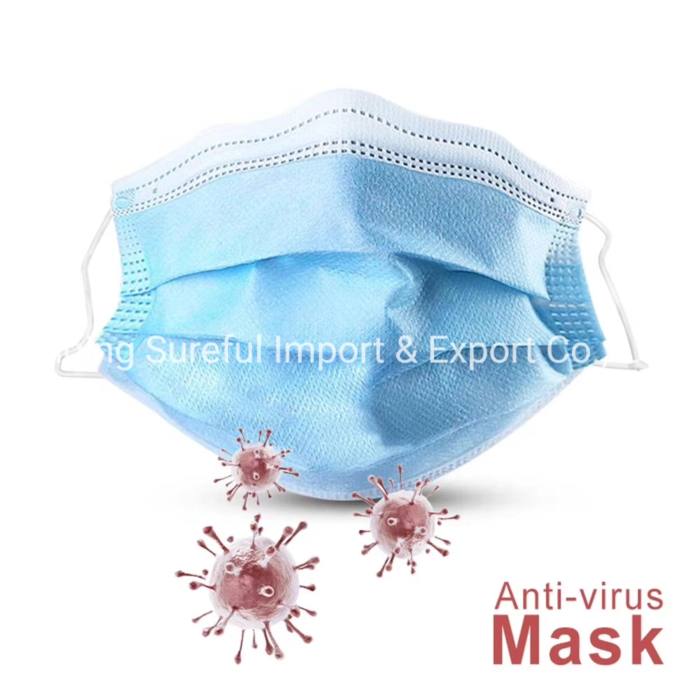 Disposable Earloop Non Woven Face Dust Mask PP Mask