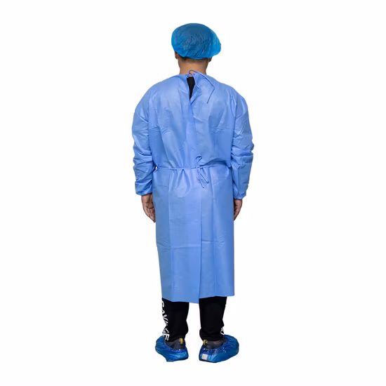 Disposable SMS Surgical Isolation Gown Protective Clothing Water Proof