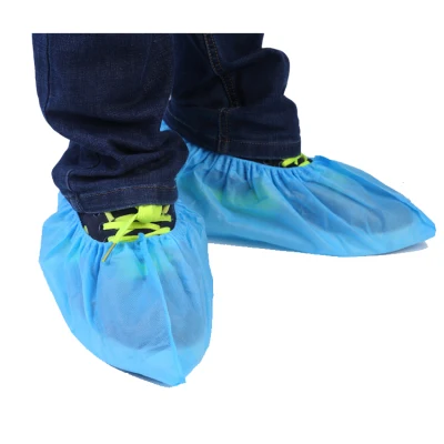 Disposable Antiskid Shoe Cover Medical PP+PE Shoe Cover for Clean Room