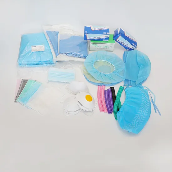 PP Non Woven Disposable Round Bouffant Nurse Cap 