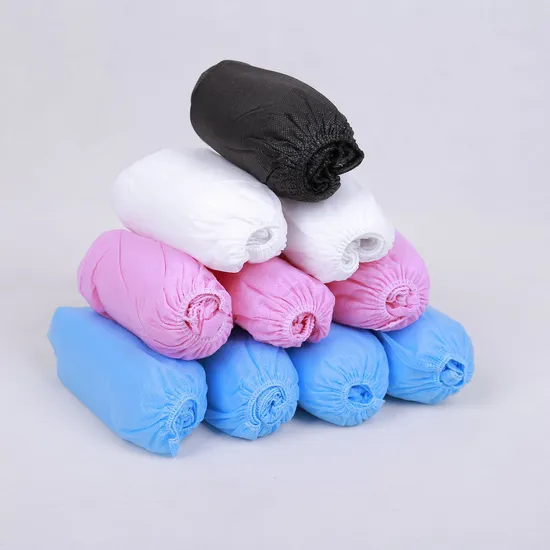 Medical Disposable CPE Plastic Shoe Cover 100/Pack Waterproof Non