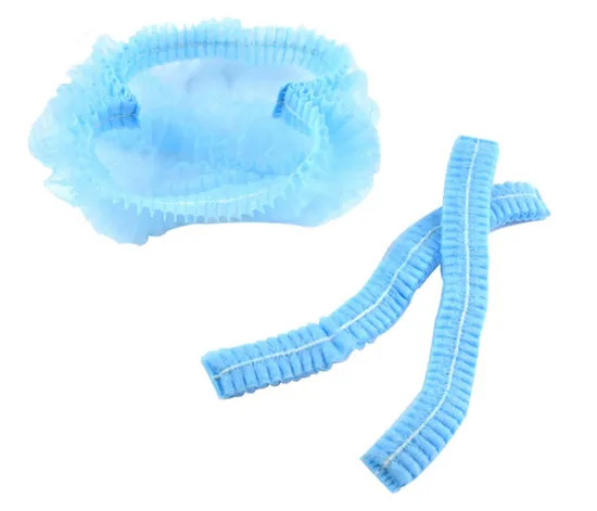 Polypropylene Disposable Surgical Round Hat, Bouffant Cap 