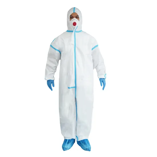 Protection Overalls Disposable Coverall Work Clothes Type 4 5 6 
