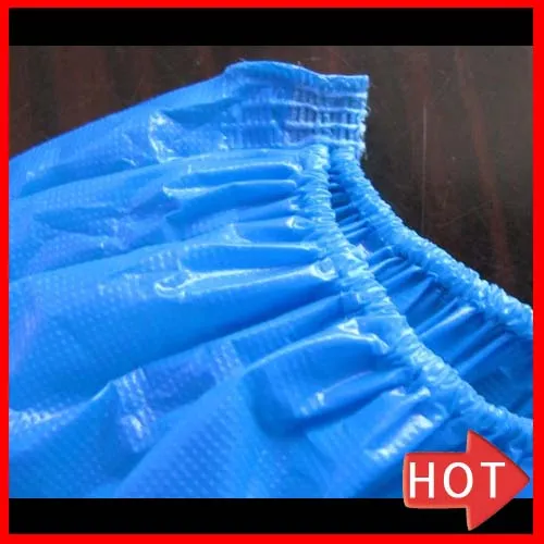 One Time Use Plastic Disposable PE Shoe Cover 