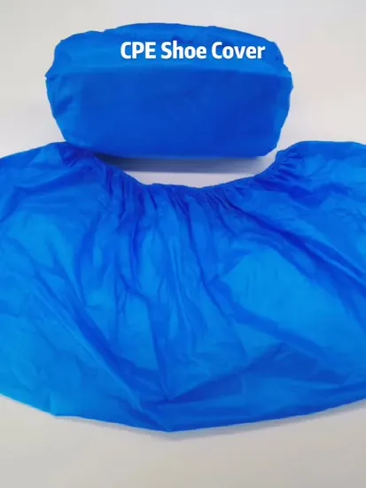 Disposable Plastic Waterproof Shoe Cover 2g 2.5g 3G CPE Shoe Cover for Hospital and Cleanroom 