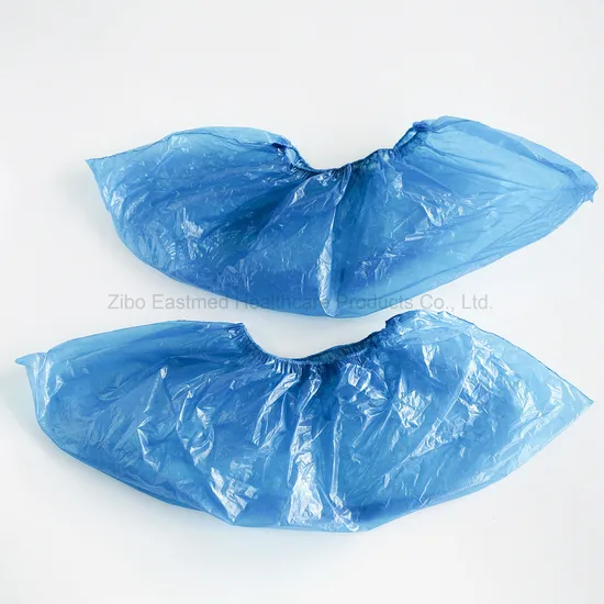 Disposable Medical/Hospital/Industry/SMS/PP/PE/CPE/Plastic Nonwoven Shoe Cover, Waterproof Protective Shoe Cover 