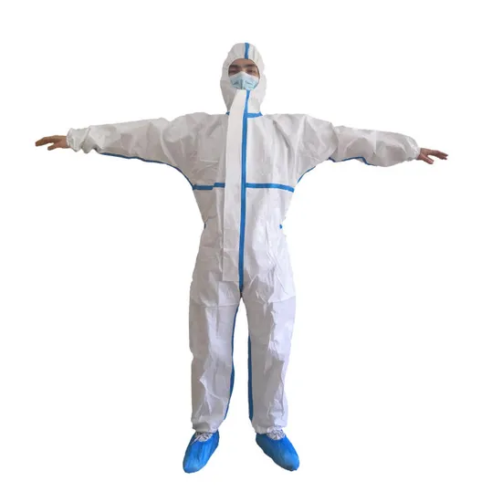 China Factory Customized Personal Protection System Non Woven Surgical Gowns Disposable Isolation Clothing 