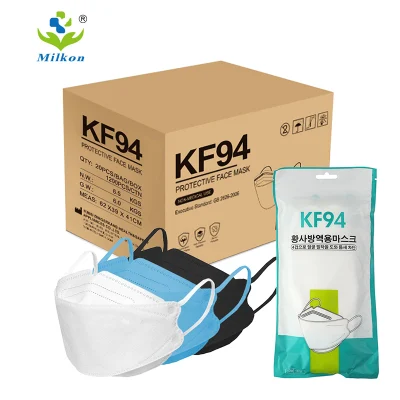 Maskkf94 Colored Kf94 Mask 4 Layers Facemask K94 Kn94 Disposable Kf94mask Face Mask Fish Shape Masker Kf 94 Korea Kf94
